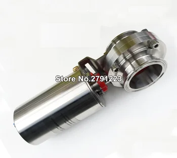 

Pneumatic 1.5'' Trip Clamp Sanitary Pneumatic Actuator Butterfly Valve Staininless Spring Return Actuator