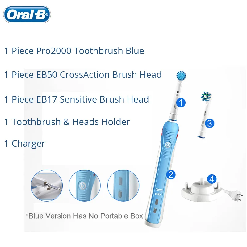 Зубная щетка Oral B звуковая для влюбленных пар устройство ежедневной чистки зубов