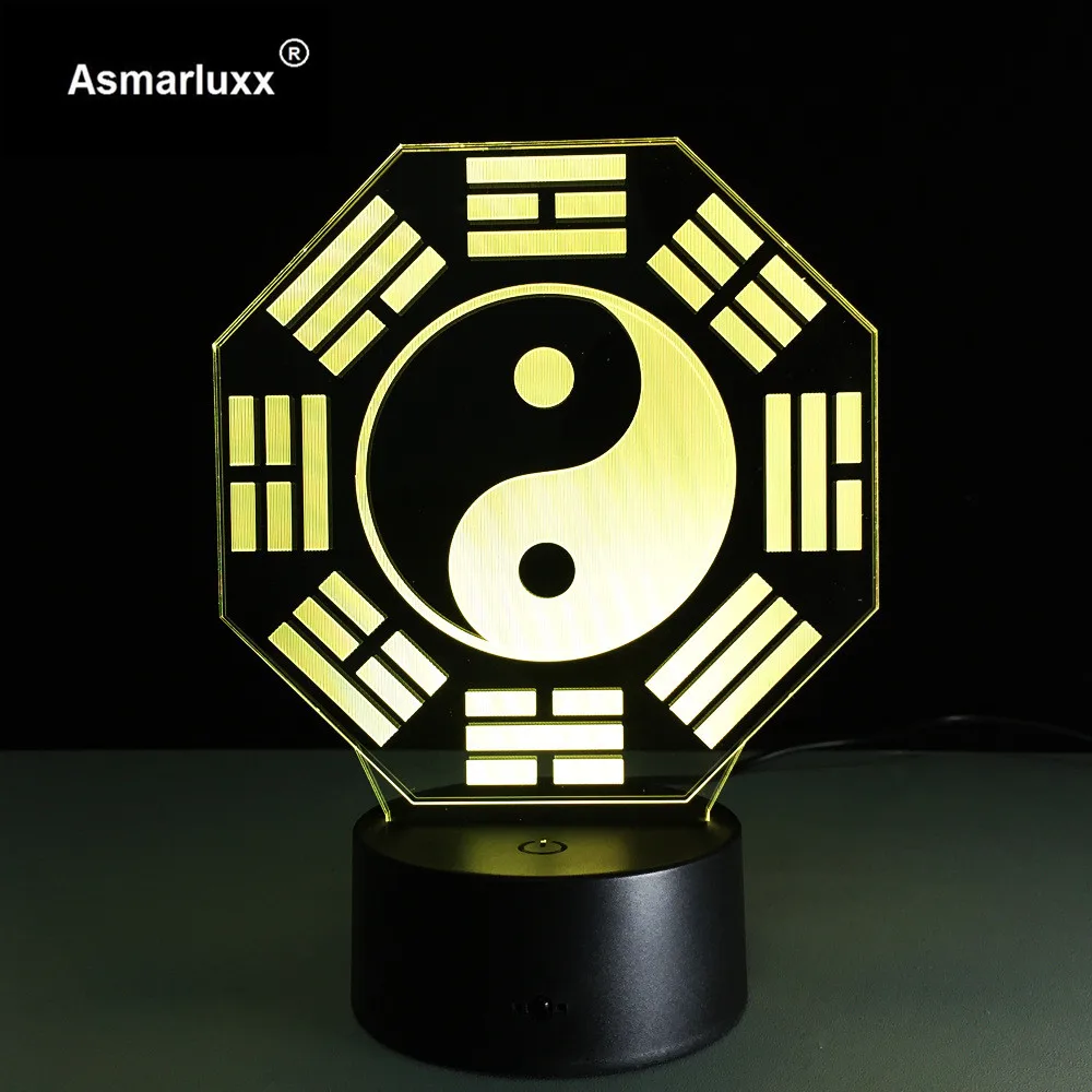 Asmarluxx 3d led lamp9001