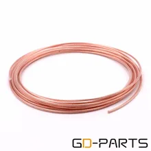 GD-PARTS 1.5mm 2mm 4mm 6mm High Purity Teflon OCC Wire Cable DIY Copper Power Cord Hifi Audio Amplifier Upgrade Line 19 Stands GD-PARTS 1.5mm 2mm 4mm 6mm High Purity Teflon OCC Wire Cable DIY Copper Power Cord Hifi Audio Amplifier Upgrade Line 19 Stands