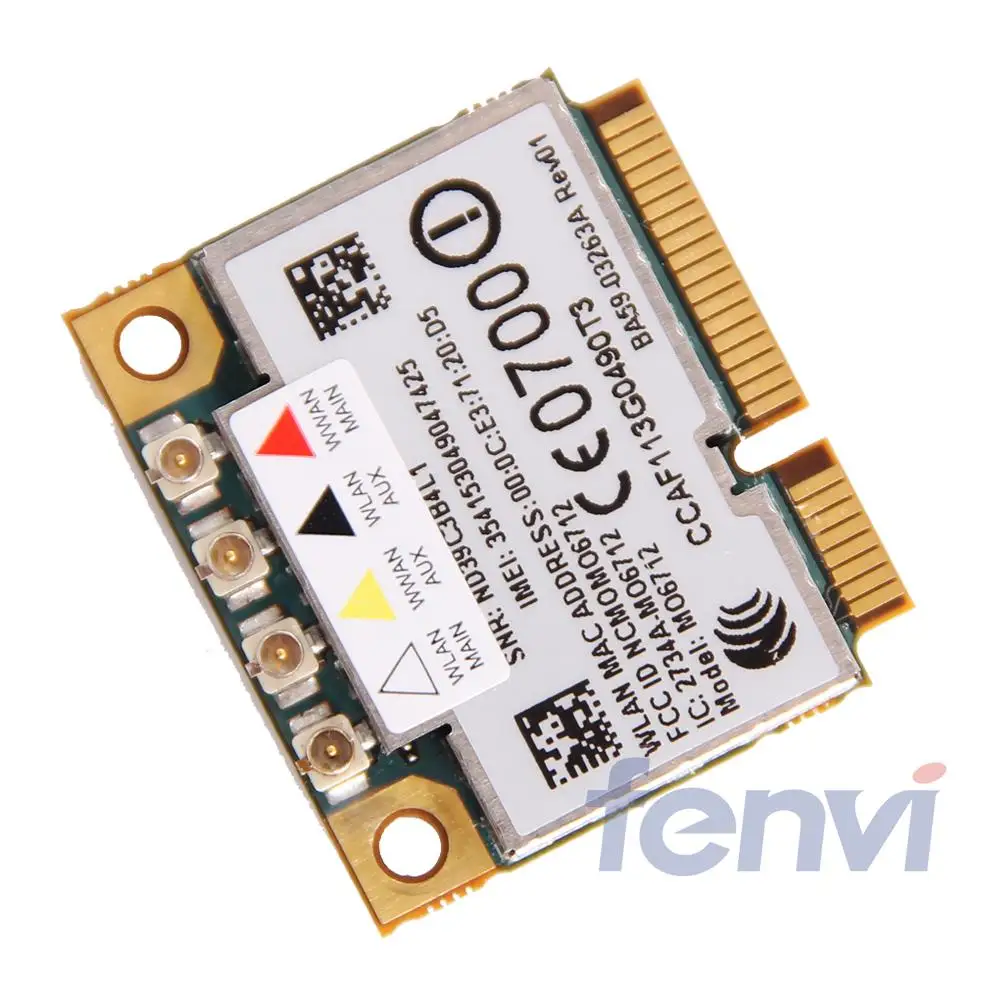 Опция GTM671W MO6712 мини PCI-E 3g беспроводной WWAN Wifi Wlan карта HSDPA gps EDGE WCDMA UMTS GSM модуль
