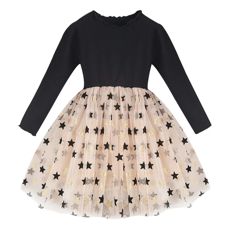 

Girls Tutu Dress Girls Sequined Vestidos Kids Baby Princess Dress Children Birthday Party Costumes Autumn and Winter Dresses