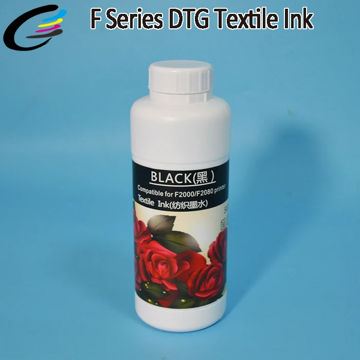 Цвет богатый белый Текстиль чернила для Epson f2080 f2000 dtg принтера