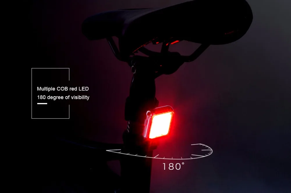 Discount Magicshine Bike safety Light Led Rear Bicycle Light Flashlight For Bike USB Rechargeable Taillight Waterproof Cycling Rear Light 2