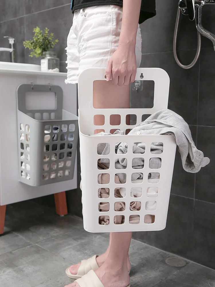 AIBOULLY 2 шт./компл. Ванная комната корзина для хранения Настенный шампунь Косметика одежду корзина для хранения Водонепроницаемый использование пространства
