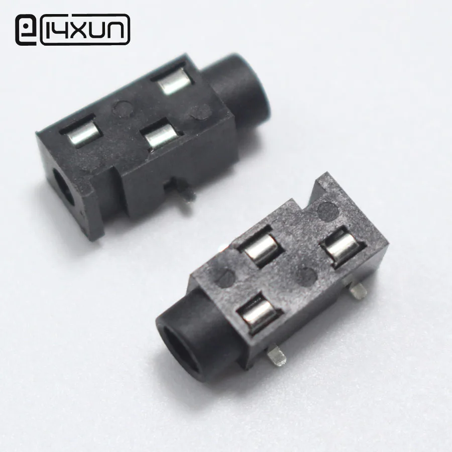 EClyxun 10 шт. 3 5 мм разъем для наушников PJ 320B контактный SMD аудио MP3 аксессуары