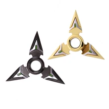 Tri-Spinner Fidget Juguete de Metal EDC Mano Spinner Para El Autismo y EL TDAH Ansiedad Estrés Alivio Focus Juguetes Embroma el Regalo