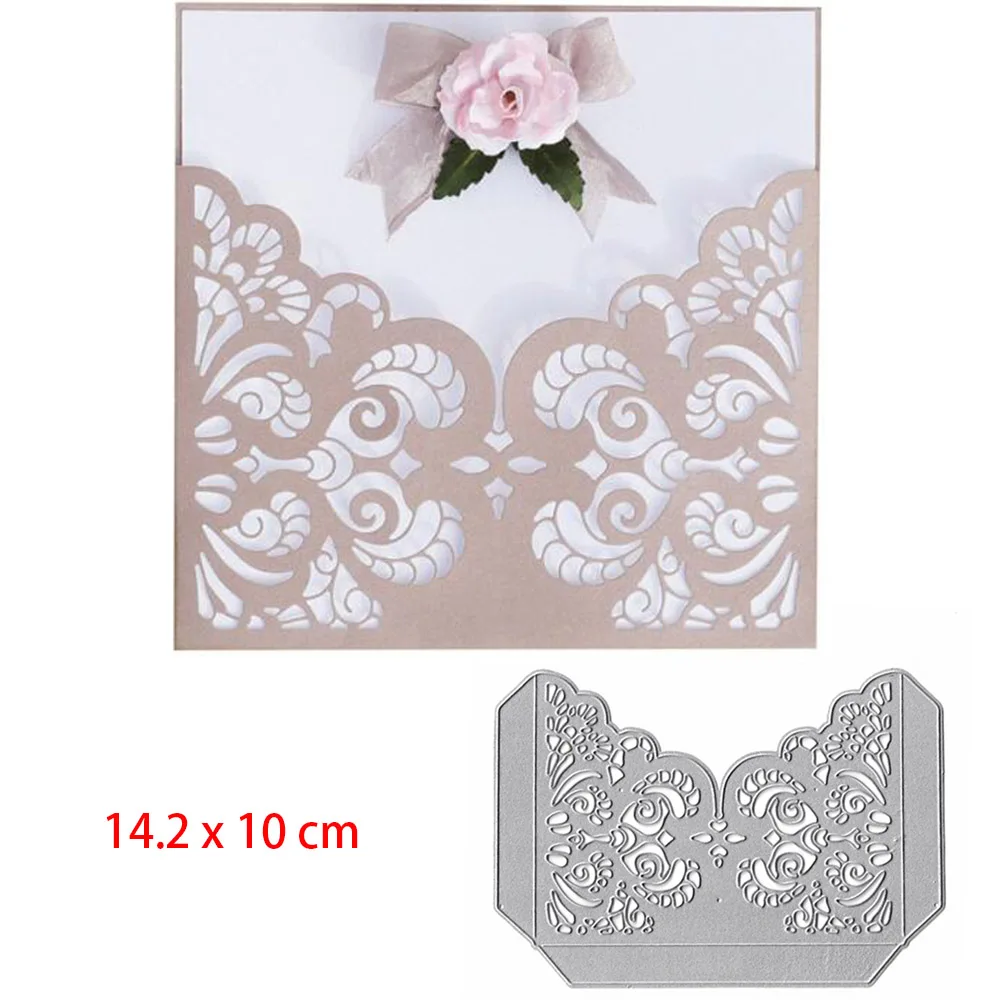  Metal Cutting Dies Cut Dies Wedding Invitation Stencils For DIY Scrapbooking Paper Album Cards Maki - 32993918116