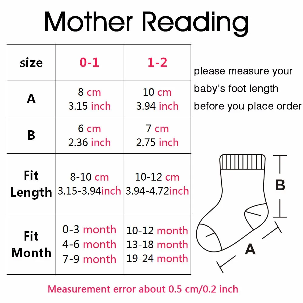 16+ Infant Sock Size Chart