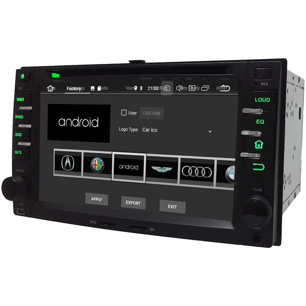 Excellent KLYDE 4G Octa Core Android 8.0 7.1 4GB RAM Car DVD Multimedia Player For KIA Sportage Spectra Sorento Euro Star Picanto CEED RIO 2