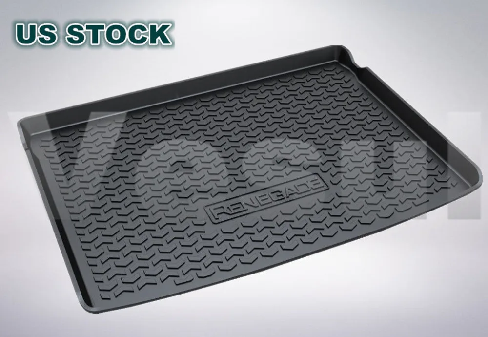 

For Jeep Renegade 2015-2019 Rubber Rear Trunk Cargo Liner Trunk tray Floor Mat Cover