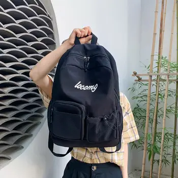 

Female Backpack 2019 New Female Women Fresh Casual Student Backpack Wild Simple Girl Travel Bag for Teenagers mochila feminina