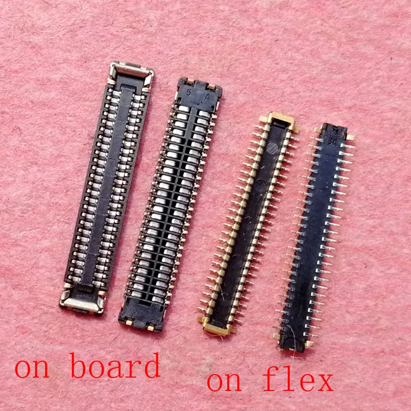 

2pcs LCD Display Touch digitizer screen flex FPC connector for Huawei enjoy 8E lite play 7 Y5 Prime 2018 plug on board 50pin