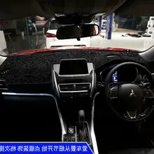For Mitsubishi Eclipse Cross Car Styling Covers Dashmat Dash Mat Sun Shade Dashboard Cover carpet