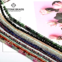 Высокое качество ассорти натуральный камень смешанный материал abacus бусины амулеты кулон резка бусины для изготовления ювелирных изделий