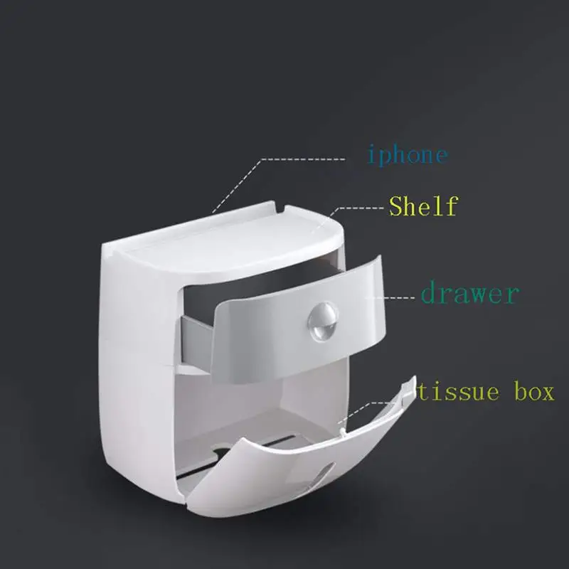 Туалетная бумажная коробка для ванной настенный держатель для туалетной бумаги коробка для хранения бумаги держатель для туалетной бумаги аксессуары для украшения дома