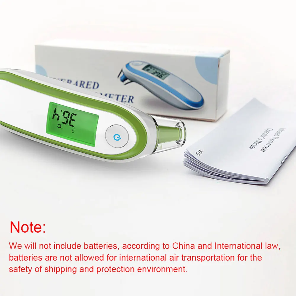 Медицинские бытовые инфракрасные цифровые ухо и лоб лазерный термометр для тела ЖК-дисплей для младенца и взрослого температура термометр для ушей
