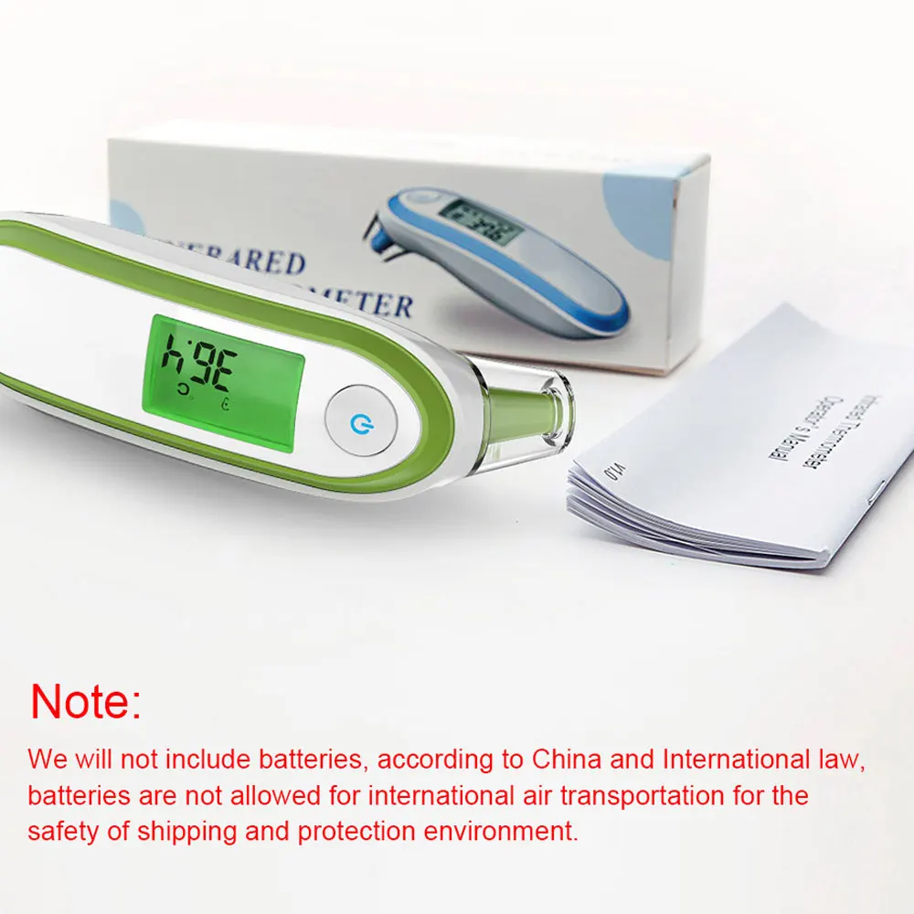 Medical Household Infrared Digital Ear & Forehead Laser Body Thermometer LCD Baby Adult Fever Temperature Ear Thermometer
