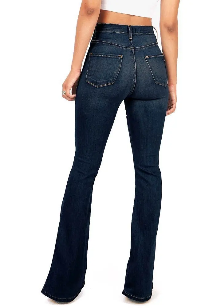 Mind feet, женские расклешенные джинсы, высокая талия, элегантные, Ретро стиль, клеш, узкие джинсовые штаны, женские сексуальные повседневные широкие джинсы