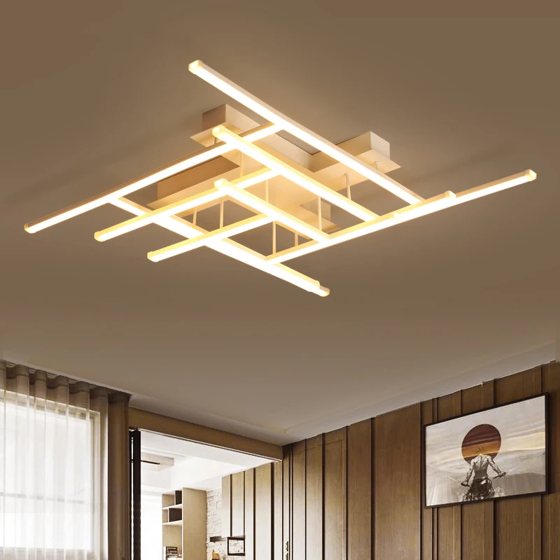 

New Arrival Stylish Led Ceiling Lights For Living Room Bedroom Study Room Home Deco AC85-265V Ceiling Lamp Fixtures
