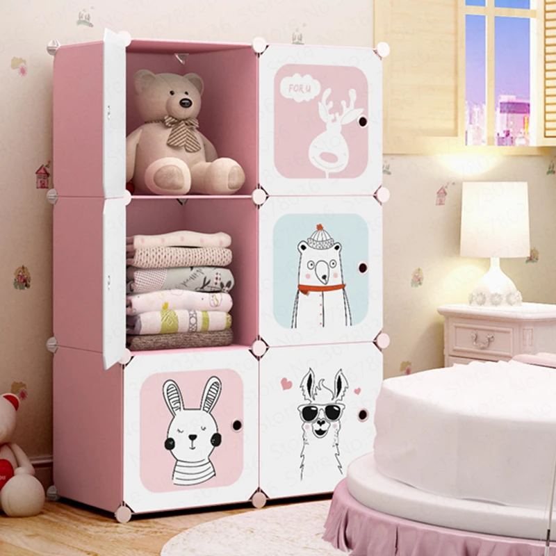 Toy Storage Box Wardrobe Plastic Box Clothes Storage Box Simple Drawer Storage Cabinet Extra Large Storage Cabinet