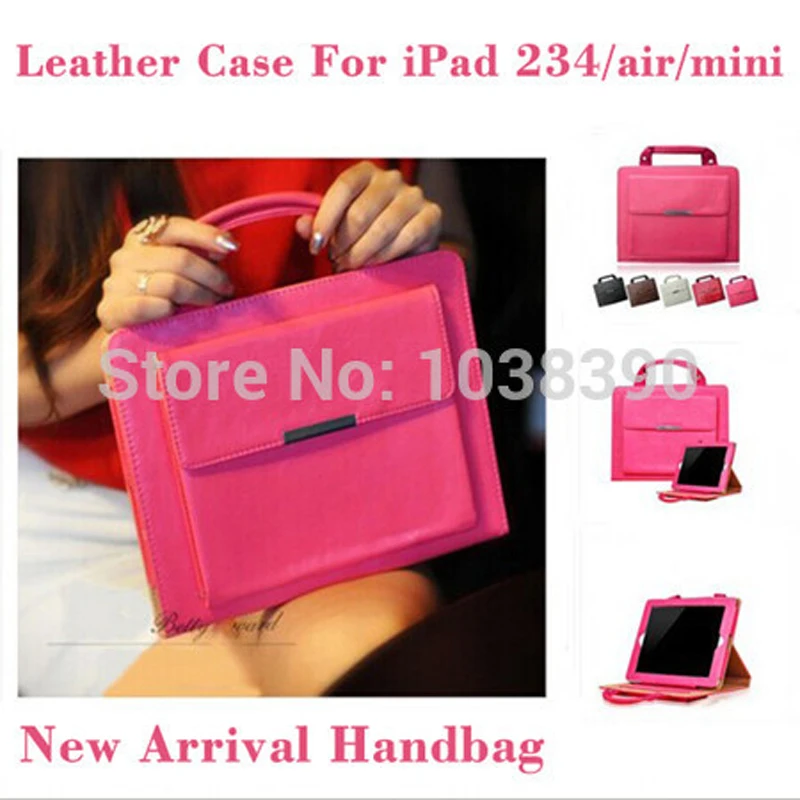 

9.7 / 7.9 Inch Fashion Tablet Handbag Leather Case For iPad 2 3 4 Smart Cover For iPad Air Case For ipad mini 2 Phone Cases hot