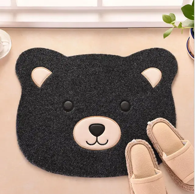 Buy 49.5*56.5cm Doormats Cartoon Bear Floor Mat