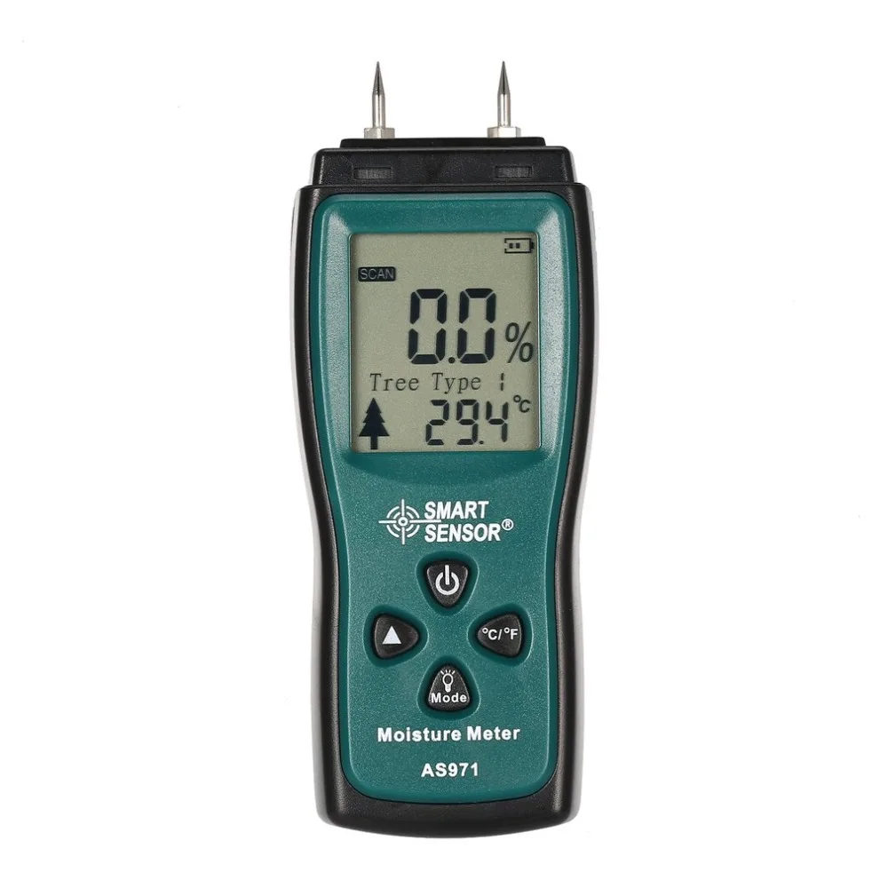 Измеритель влажности для древесины, измеритель влажности er, детектор Влажности для древесины, цифровой измеритель влажности, тест-анализатор влажности для стен, диапазон 2%~ 70