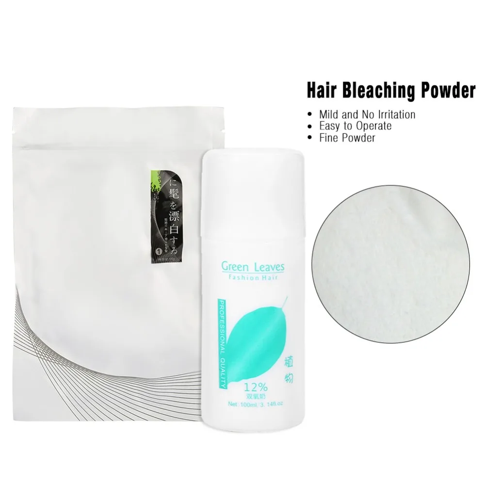 100g Hair Whitening Cream Salon Hair Dye Hair Color Cream Lightening Bleaching Hairdressing Powder Hair Styling Powder Tools