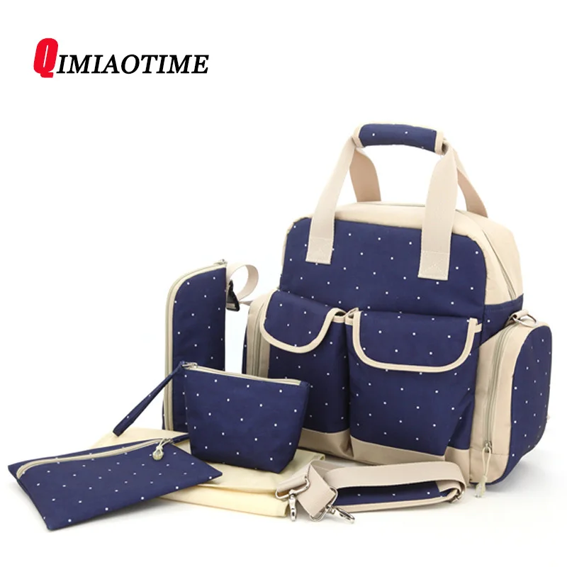

Waterproof Multi-function High-capacity Mummy Bag Shoulder Bag Baby Supplies Messenger Bag Portable Handbag Baby Stroller Bag
