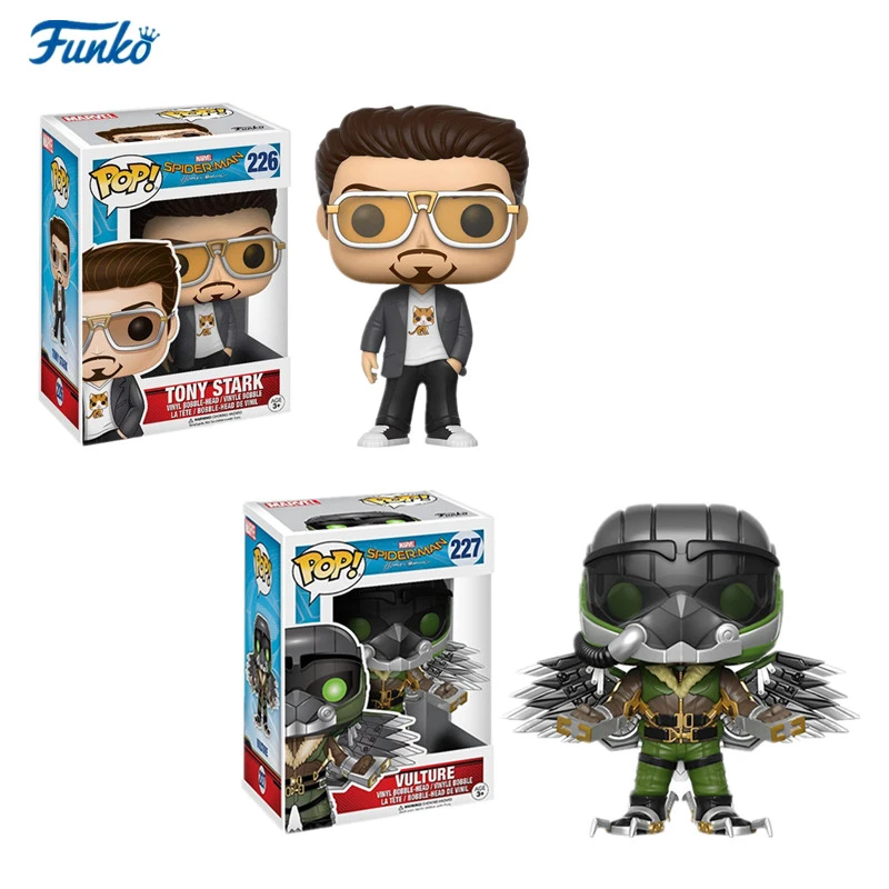 tony stark spider man homecoming funko pop