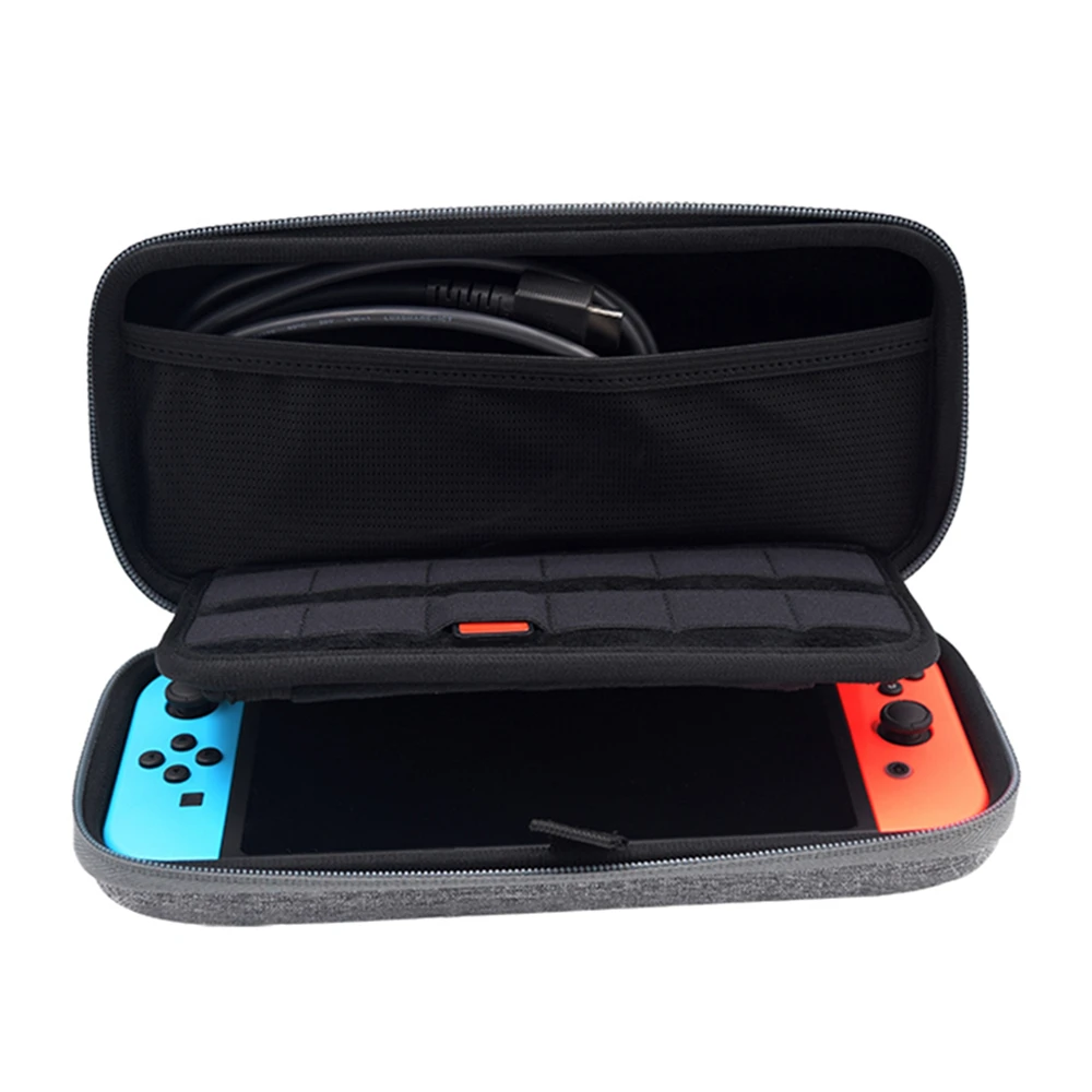 Portable Carrying Storage Bag with Drop proof Stand for Nintendo Switch