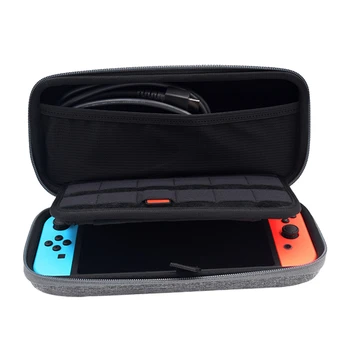 

Portable Carrying Storage Bag with Drop-proof Stand for Nintendo Switch Console Upgrade Game Case with Card Slot for Game Cards