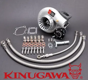 

Kinugawa Turbocharger 3" Anti Surge TD06SL2-25G 8cm T25 5 Bolt for Nissan SR20DET Silvia S14 S15
