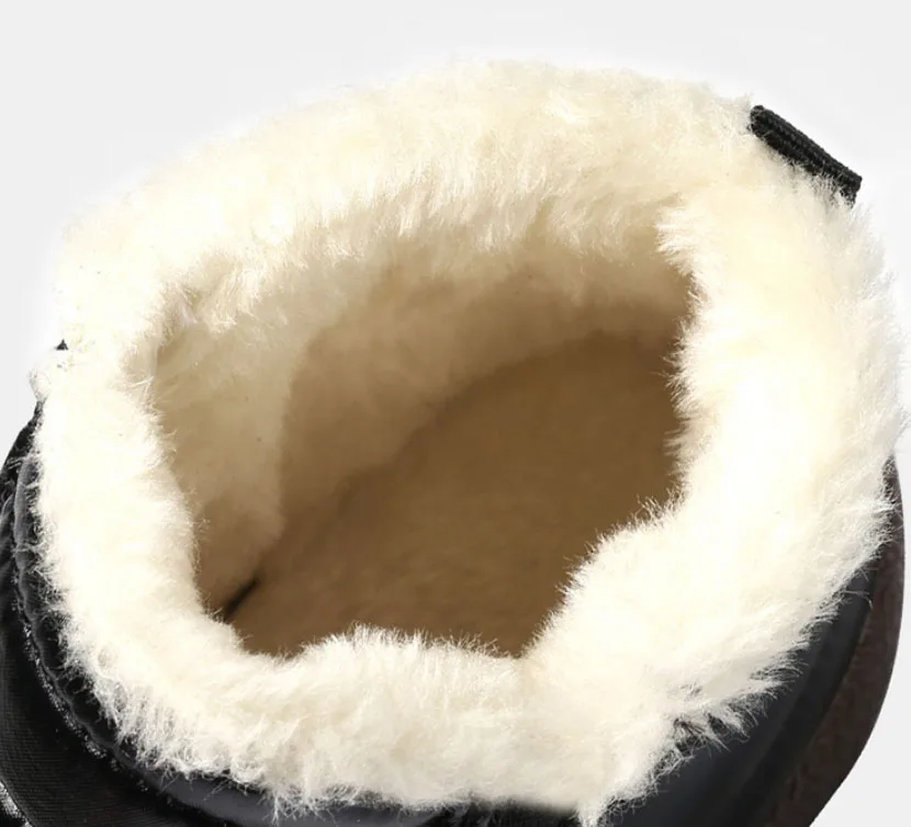 Waterproof children's snow boots-18