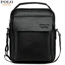 VICUNA POLO Solid Leather Men Crossbody Bags With Handle Famous Brand Business Side Messenger Bag Men Leather Handbag sac a main VICUNA POLO Solid Leather Men Crossbody Bags With Handle Famous Brand Business Side Messenger Bag Men Leather Handbag sac a main