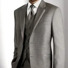 Лидер продаж, светильник, коричневый, для деловых мужчин, костюмы на заказ, Классический светильник на заказ, коричневый, свадебные костюмы для мужчин, смокинги для жениха на заказ