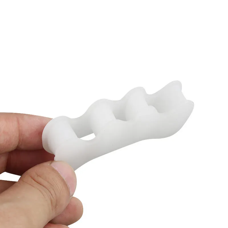 2pcs=1pair Gel Silicone Hallux Valgus Straightener Toe Spreader Pedicure Foot Care Tool Bunion Corrector Bone Big Toe Protector toe separators,toe corrector,toe spreader,finger toe separator,toe protectors