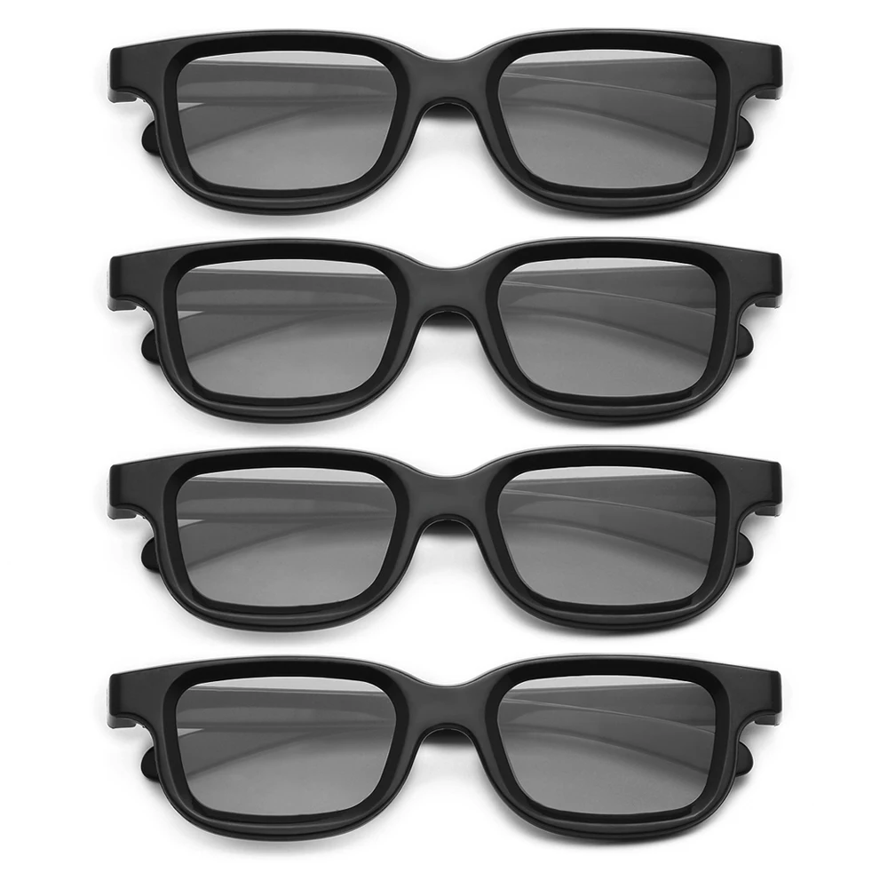 4 шт./лот VQ163R поляризационные пассивные 3D очки для ТВ реальные кинотеатра Sony Panasonic