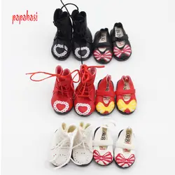 Papabasi 1 пара кукла из искусственной кожи обувь 3,3 см подходит для BJD blyth, 1/8 кукла, Тан Коу кукла, Pullip