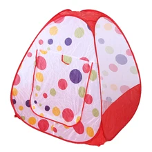 Большая детская палатка, портативная, детская, всплывающая, походная, Океанский для игр с мячом, палатка, дом с тоннелем, набор для улицы, сада, игровой домик