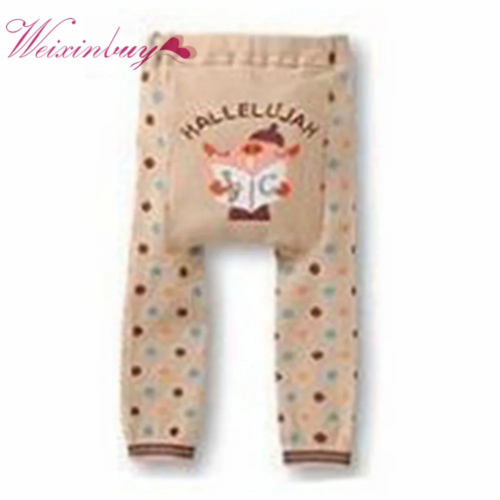 

Cute Baby Kid Infant Toddler Newborn Cartoon Striped Leggings Long Pants 6 Color