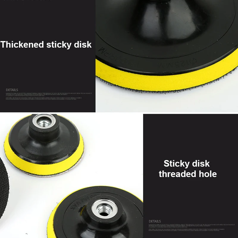 1 Pcs 3/4/5/6/7 Inch Sticky Back Pad Car Polishing Buffing Drill Adapt Thread Polishing Disk JA55 1 Pcs 3/4/5/6/7 Inch Sticky Back Pad Car Polishing Buffing Drill Adapt Thread Polishing Disk JA55