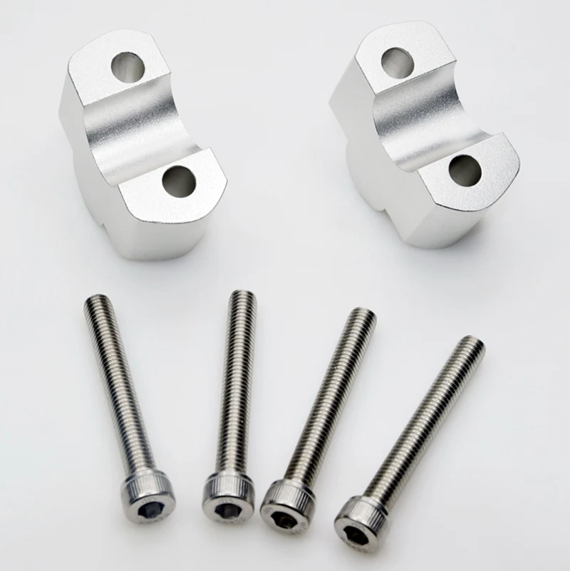 CNC Motorcycle Modified Handlebar Handle bar Risers 30MM Height up Adapters for BMW G310GS G310R 2017 2018 (8) - 