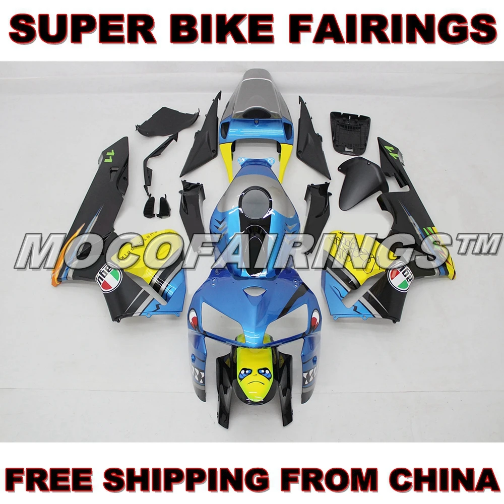 

For Honda CBR600RR 2005 2006 F5 Injection Motorcycle Fairings Kits SHARK COLOR CBR 600 RR 05 06 Fairing