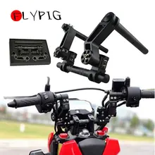 7/" CNC мотоцикл Регулируемая перекладина руля для Yamaha BWS12 125cc скутер D10