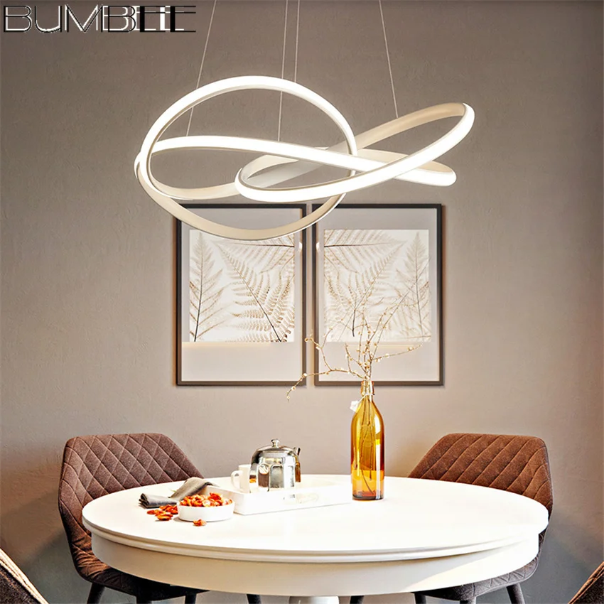 

Modern White Led Chandelier Hang Lamp Living Room Suspension Turkish Chandelier Restaurant Bedroom Luminaire Lighting Fixtures
