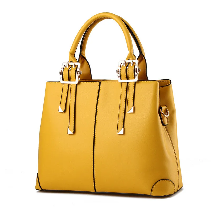 2017 New Arrivals Bags for Woman Elegant Classic Fashion Ladies Occident Style Handbags Solid Color Yellow Pink Green Red Totes 2017 New Arrivals Bags for Woman Elegant Classic Fashion Ladies Occident Style Handbags Solid Color Yellow Pink Green Red Totes