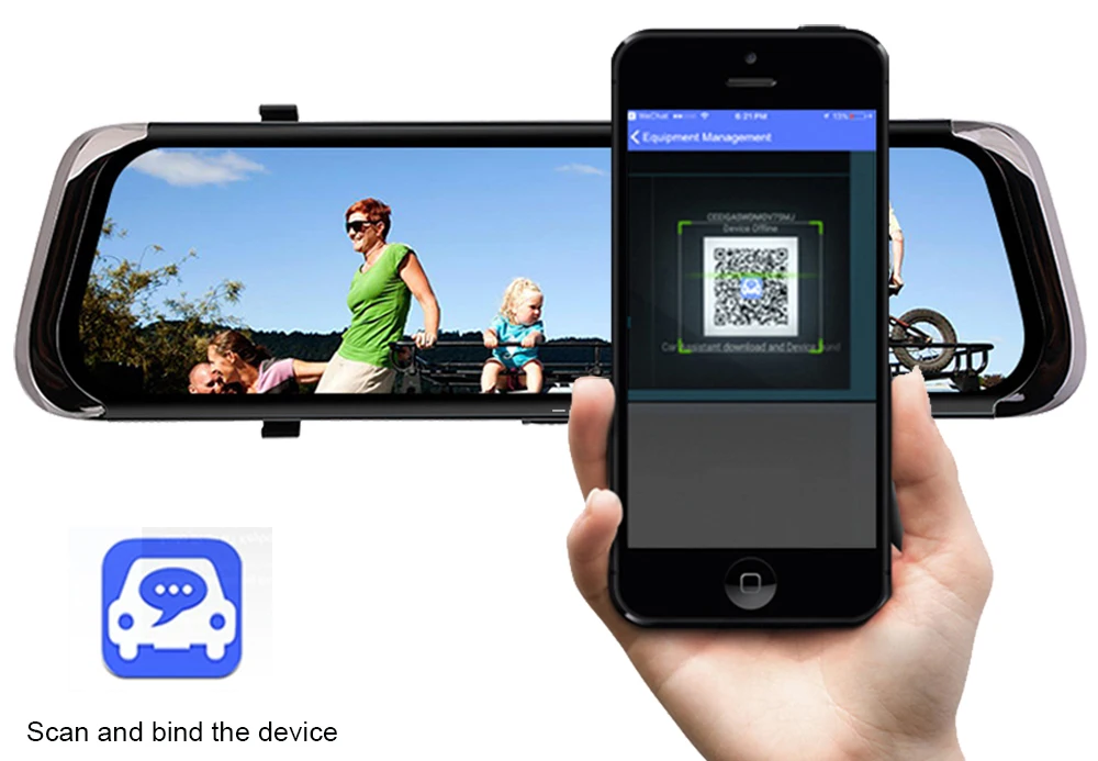 Kampacar 10 дюймов 4G Автомобильный видеорегистратор камера Wifi Bluetooth Android зеркало двойной объектив с обратной камерой ADAS рекордер с gps Видеорегистраторы