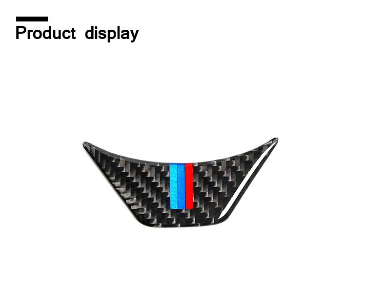 Салона углеродное волокно рулевое наклейка для колес м эмблемы в полоску 3D автомобиля Стикеры для bmw E84 X1 2011- автомобиля Средства для укладки волос